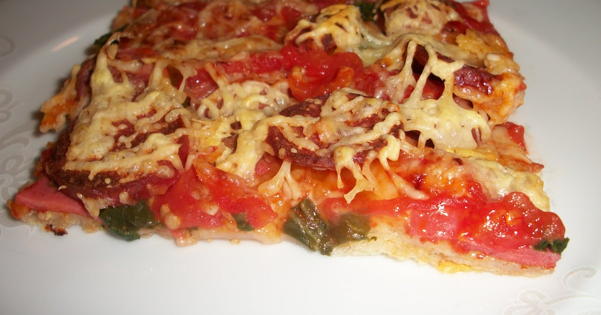 Burçin�in Dünyası Evde Ispanaklı Pizza