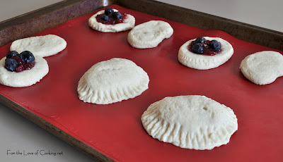 Raspberry and Blueberry Fruit Pies