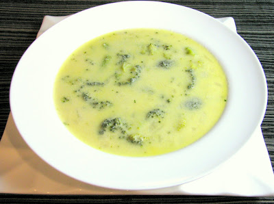 Broccoli and Sharp Cheddar Soup