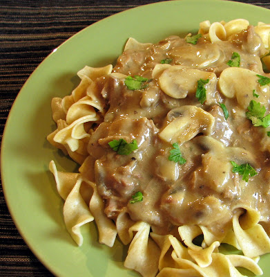 Beef Stroganoff