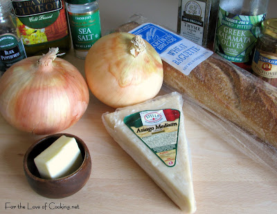 Caramelized Onion Crostini