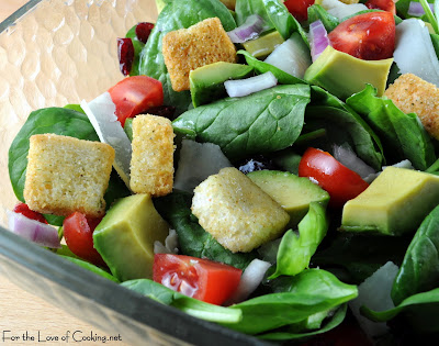 Spinach and Avocado Salad