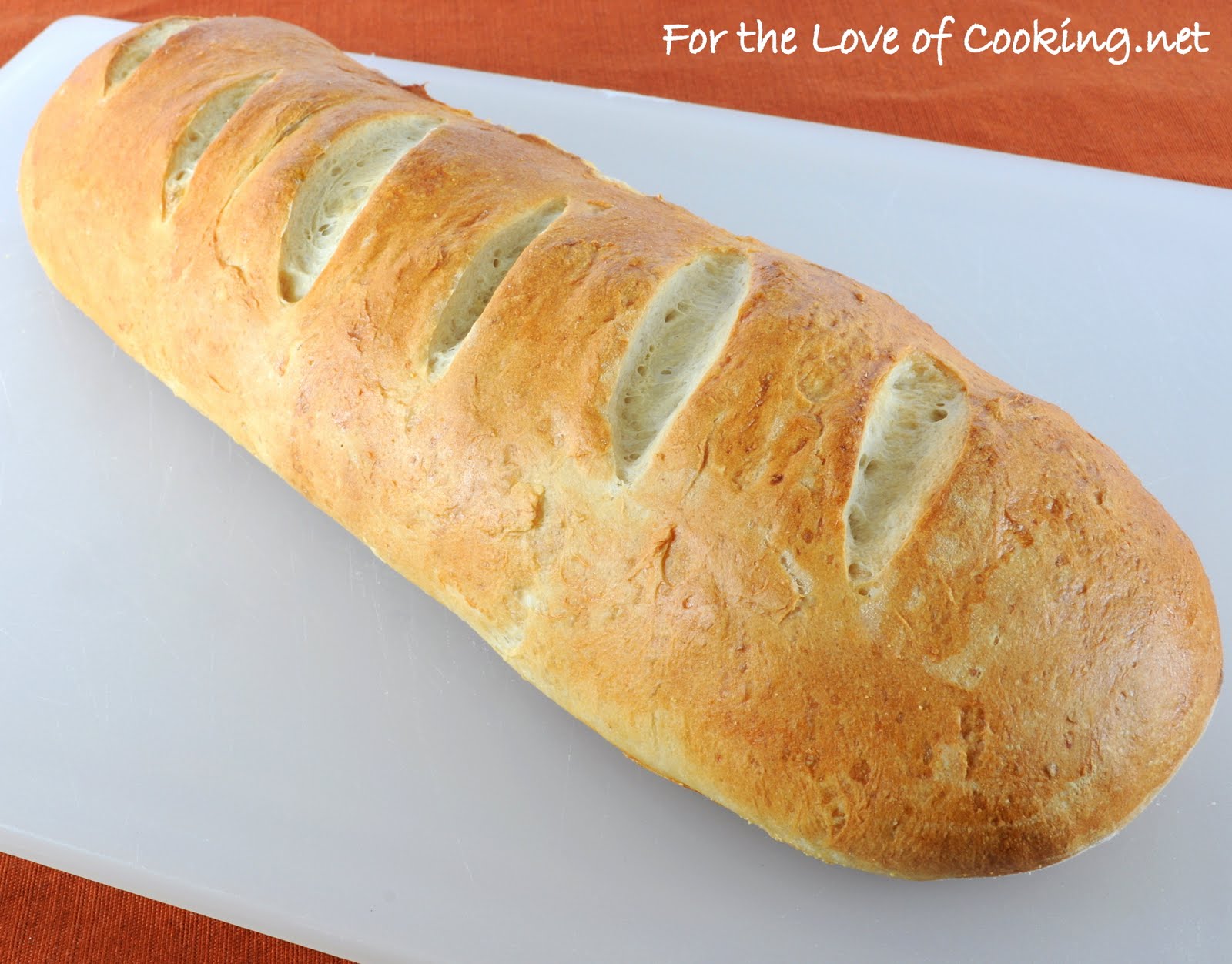 Roasted Garlic French Bread For the Love of Cooking