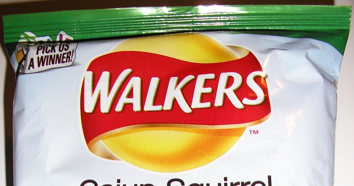 FOODSTUFF FINDS Walkers Cajun Squirrel [Do Us A Flavour]