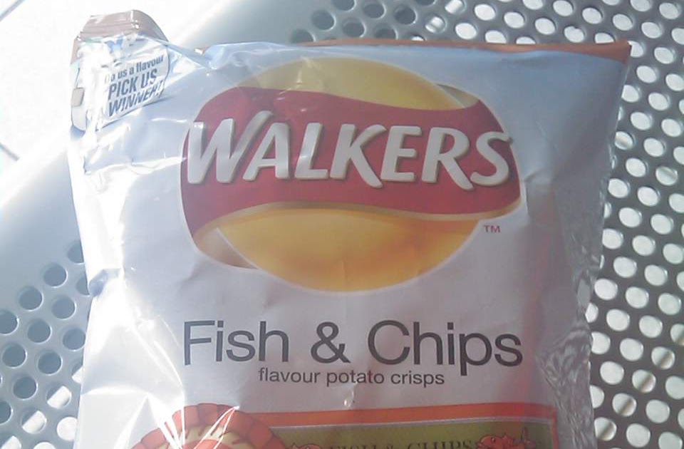 FOODSTUFF FINDS Walkers Fish And Chips [Do Us A Flavour] (Vending