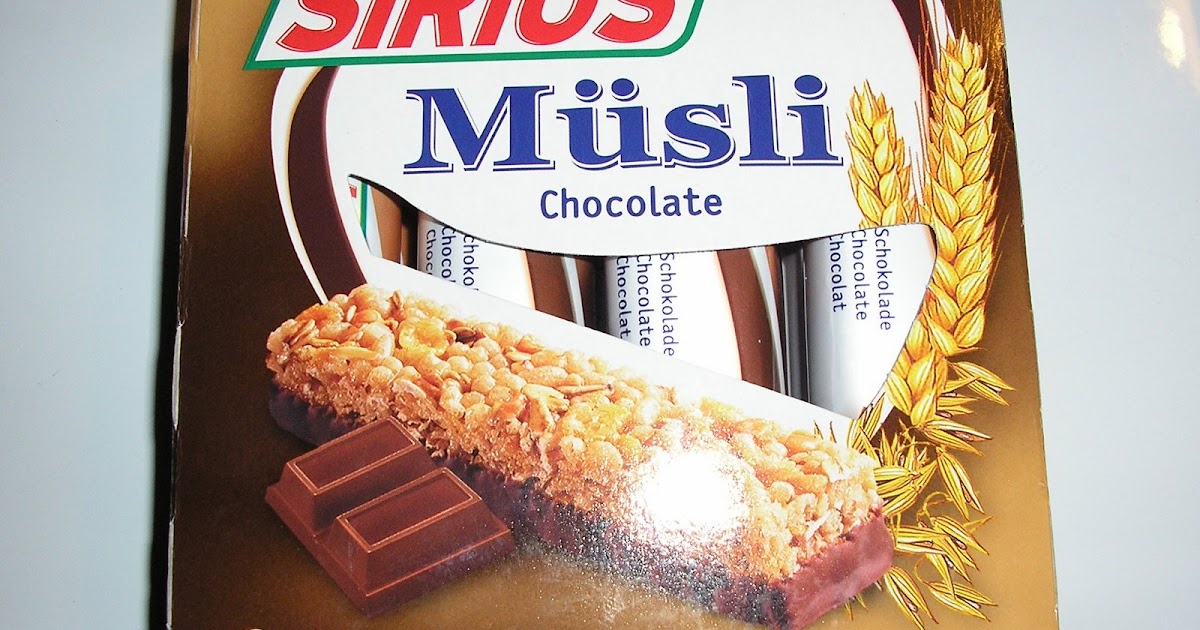 FOODSTUFF FINDS Sirius Musli Bar [Chocolate] (Lidl)