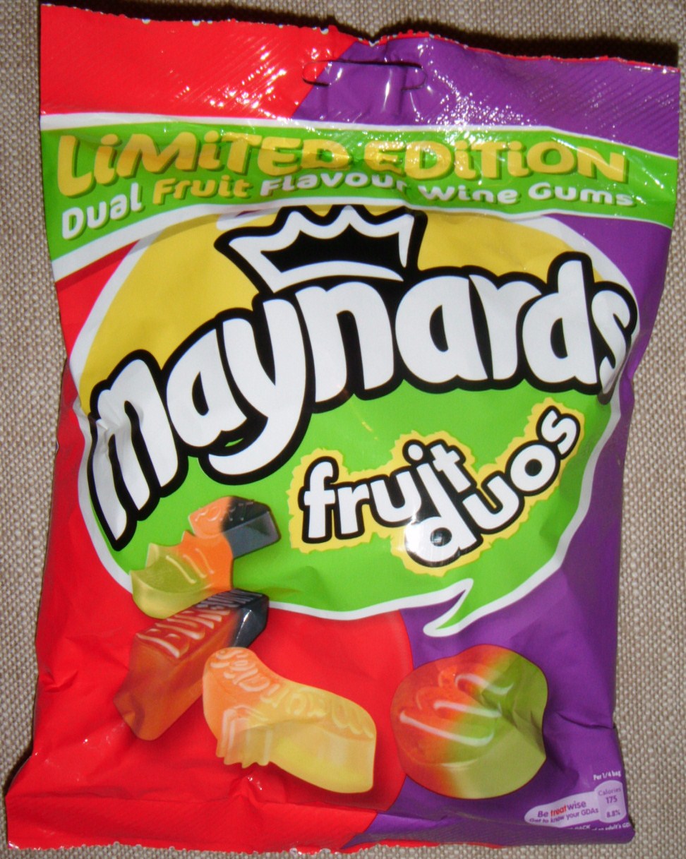 FOODSTUFF FINDS Maynard's Limited Edition Fruit Duos (Asda) [By Spectre]