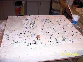 Creating Concrete Countertops White Concrete Desk Reveal