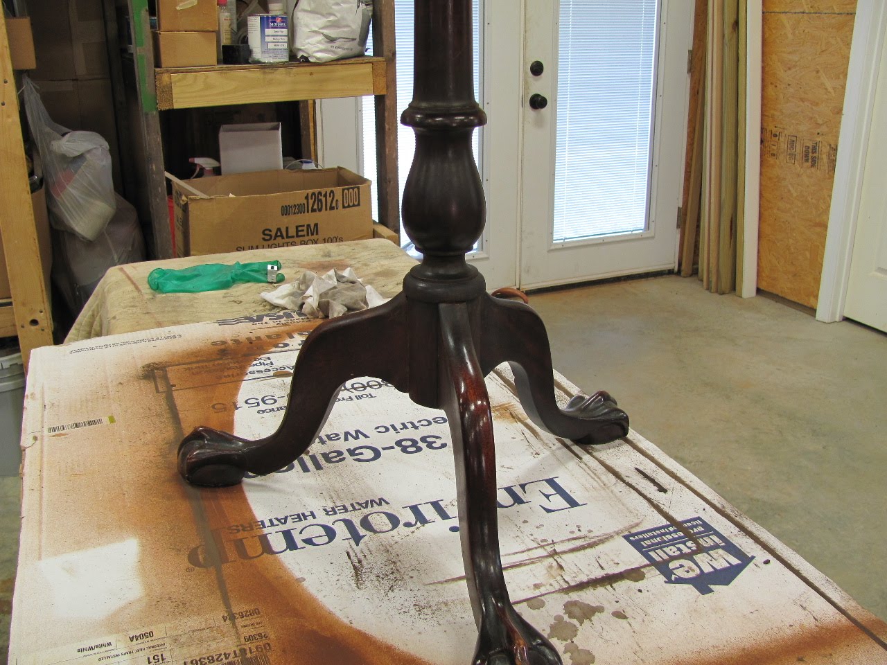 Thomas Nelson Furniture Restoration Tilttop Table Leg Repair
