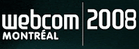 Logo du WebCom Montréal 2008