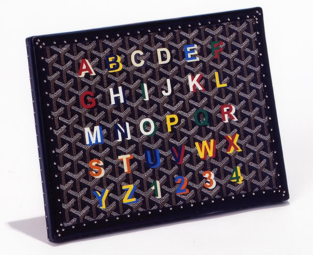 Goyard monograms - ABCs of luxury