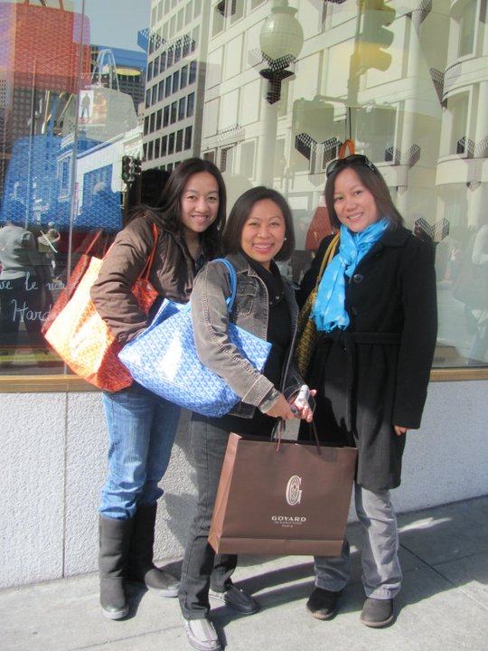 Musings of a Goyard Enthusiast: Three Lovely Ladies and their Goyard Saint  Louis