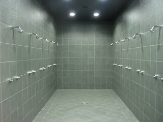 showers