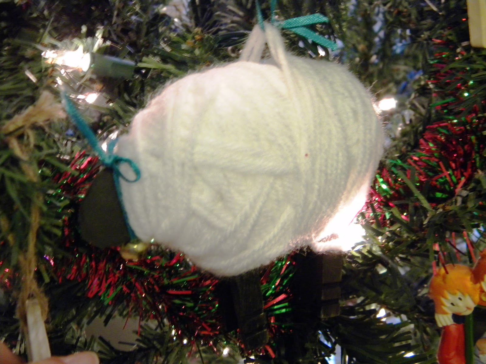 homemade homestead knotty oak ornaments ve