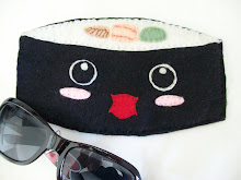 Felt Sushi Kawaii Sunglass Holder