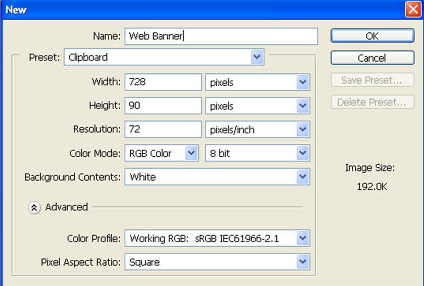 digital graphics lesson 4 creating a web banner using adobe photoshop