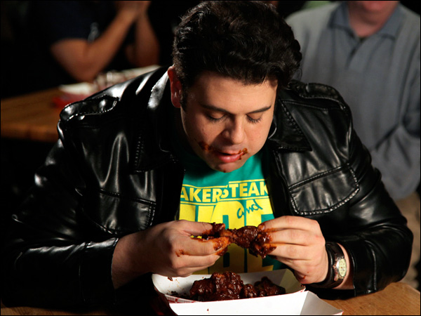 was the show Man vs Food,