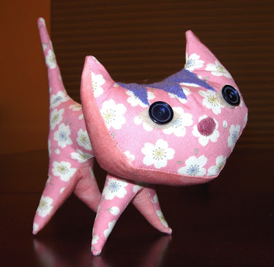Pink Pointy Kitty
