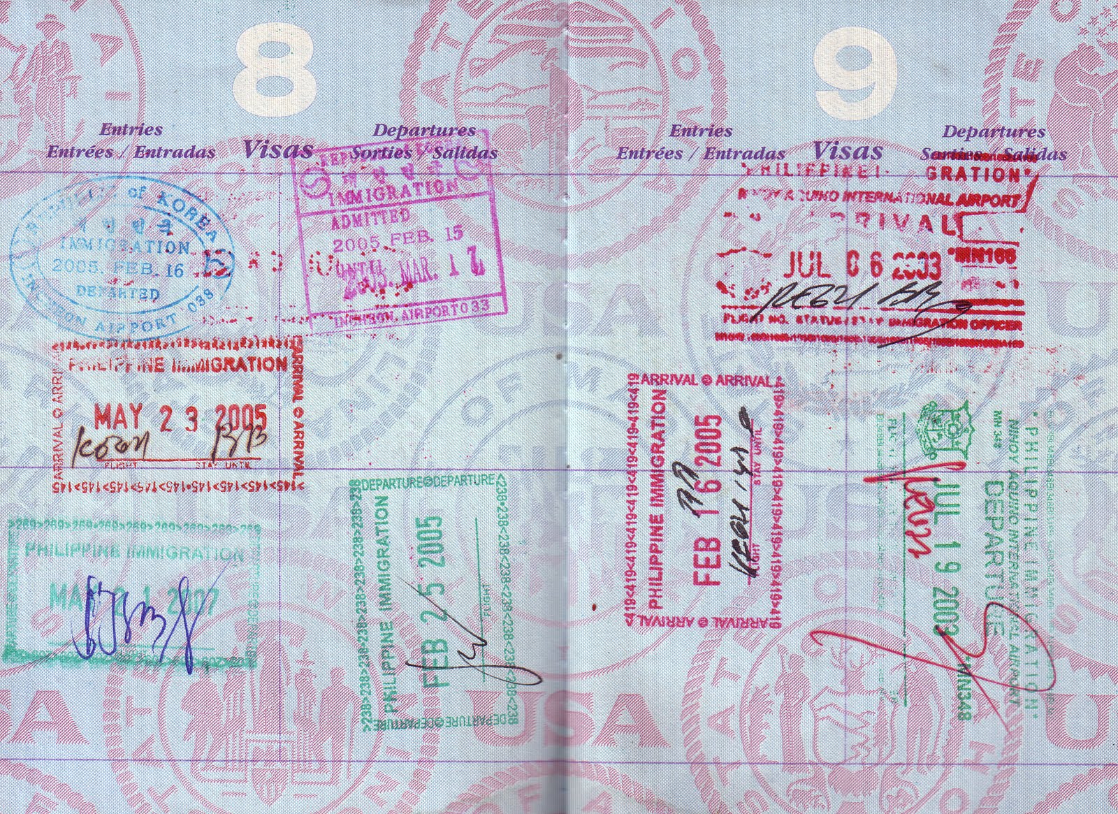Passport Stampaholic Third Passport Stamps