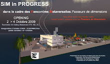 SIM in PROGRESS inauguration à Metaversel, Second Life prévue le 2 octobre