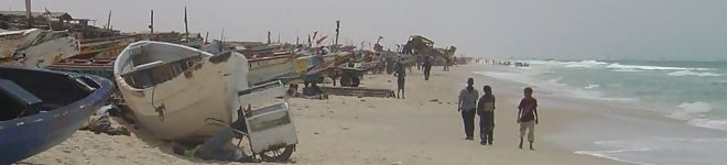 Nouakchott  La plage des pêcheurs