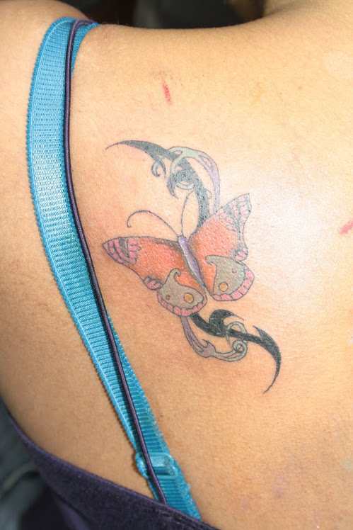 best tattoo studios in bangalore. junior tattoos Bangalore butterfly tattoo