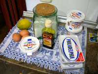 Ingredientes para el relleno