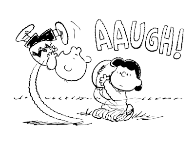 Charlie Brown Lucy Football
