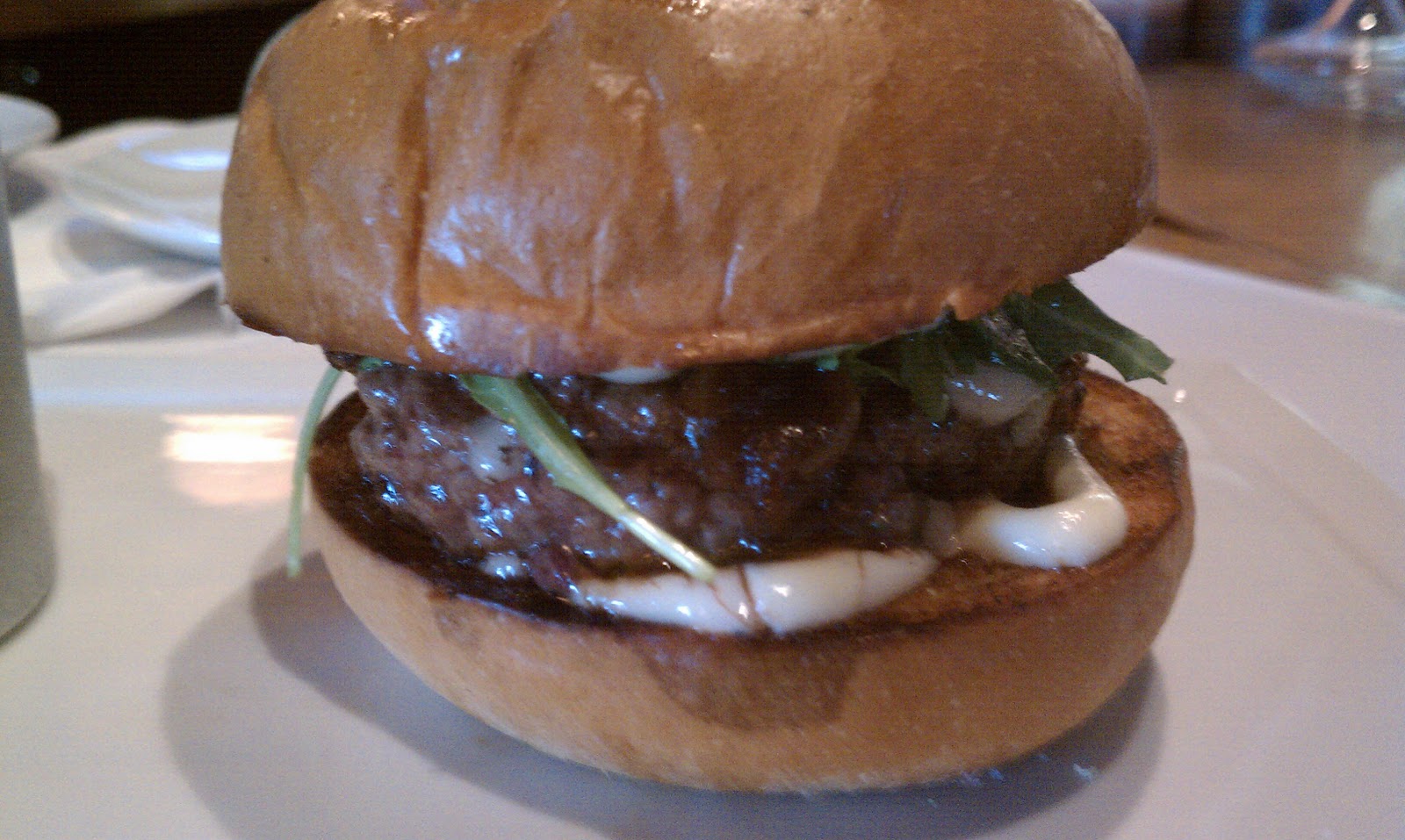 The Savory Hunter The Fraiche Truffle Burger Decadent