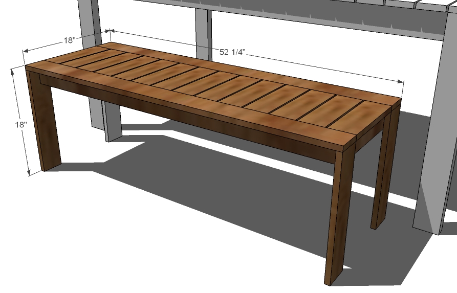 Simple Outdoor Wood Bench Plans Easy Small Woodworking Projects