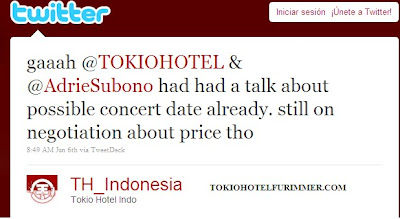 Possible Concert in Indonesia! NEWA
