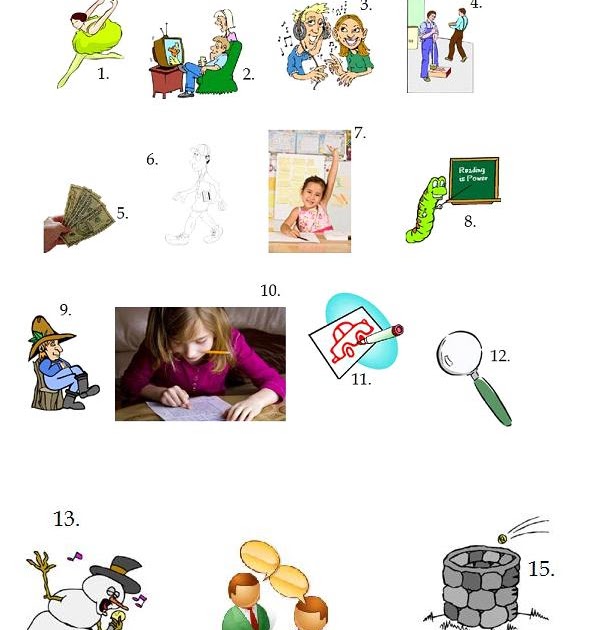 lesson plans: Verb Worksheet