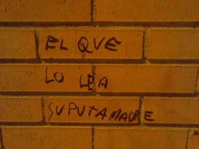 El que lo lea su puta madre