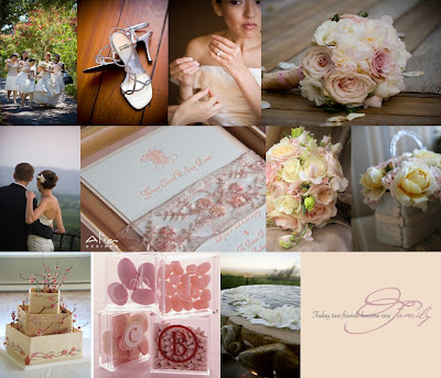 One of my favorite color palettes for weddings especially June must include