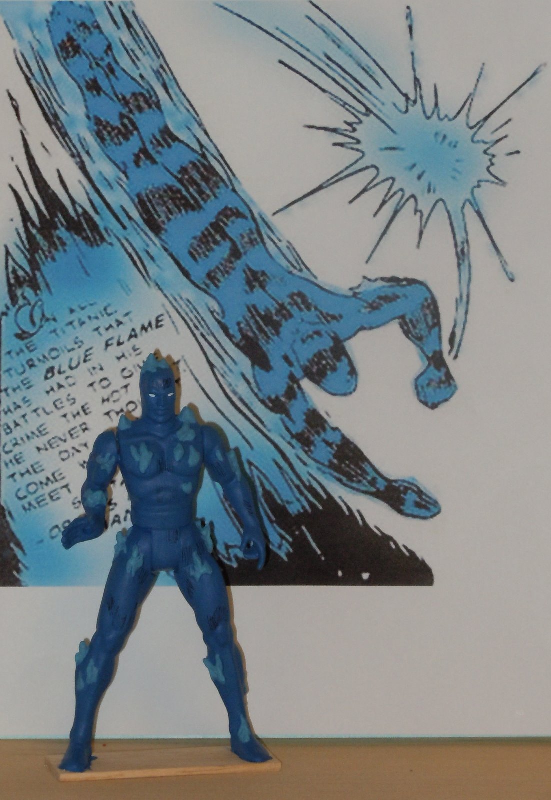 Blue Human Torch