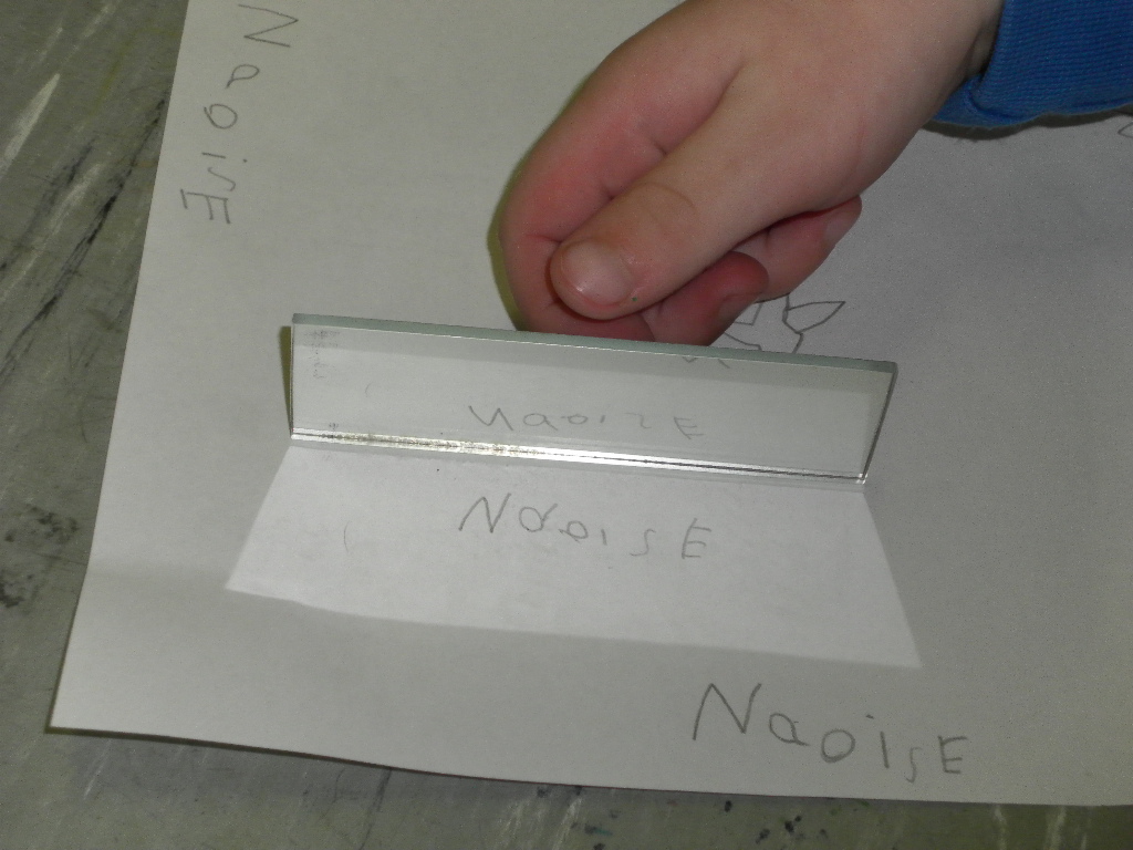 Ms. McCaul's Second Class Mirror Writing