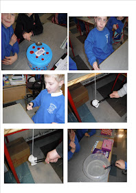 Science Projects: Sound experiments: Second class