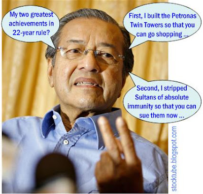 Mahathir greatest achievement