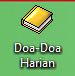 Silakan download e-book doa-doa harian disini