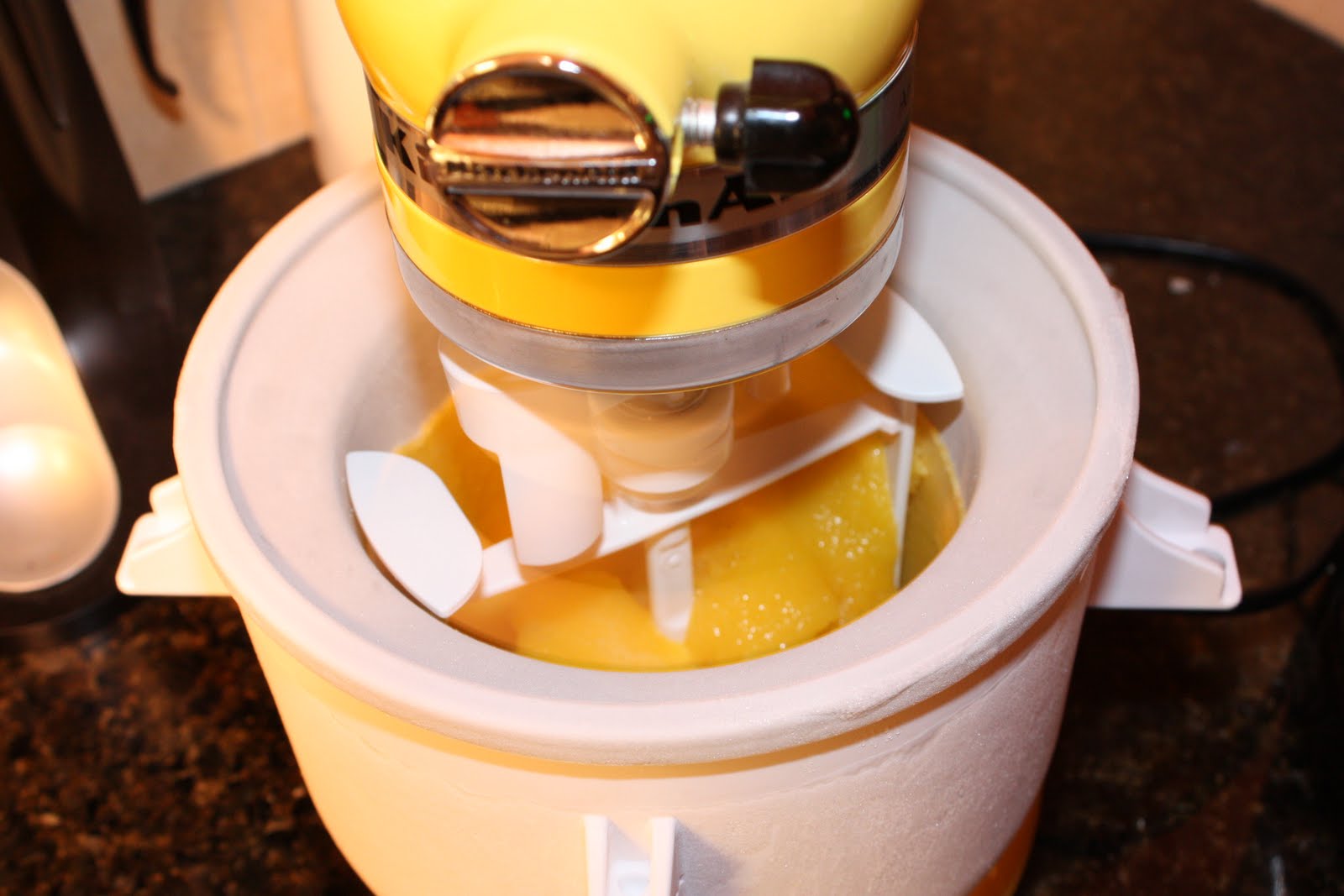 GrapeSugar Mango Sorbet