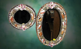 Seashell Wall Mirror (oval and circle)