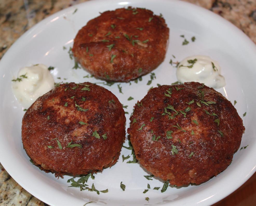 Potato and Tuna Fried Cakes What's Cookin' Italian Style Cuisine