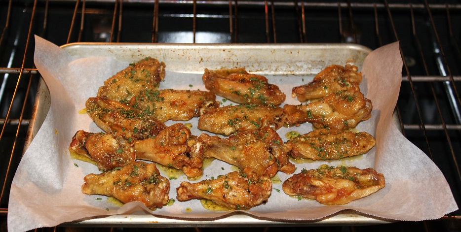 What's Cookin' Italian Style Cuisine: Baked Italian Chicken Wings