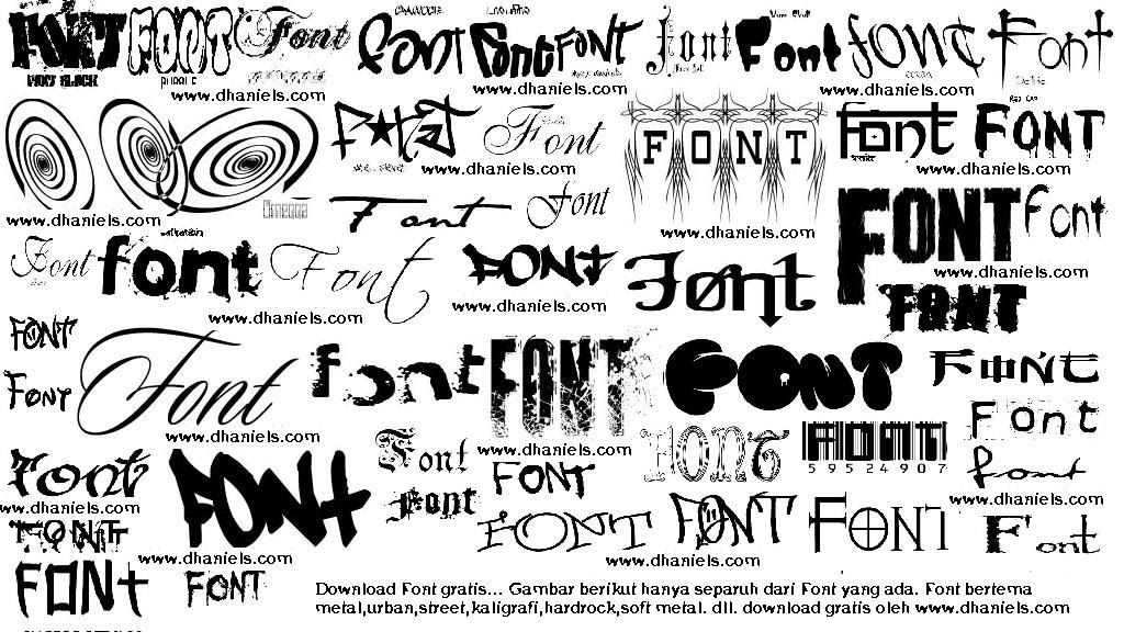 Download Font Keren Dan Gaul