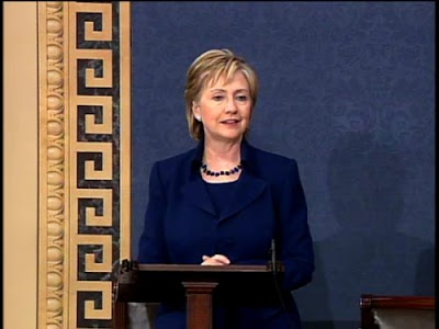 HRC Senate farewell speech D.C.