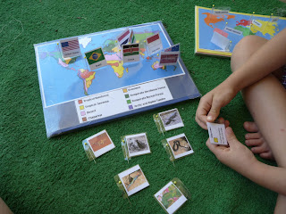 Geography Activity for Kids - Pin Map