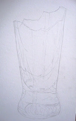 Illustrated Life Drawing Glass