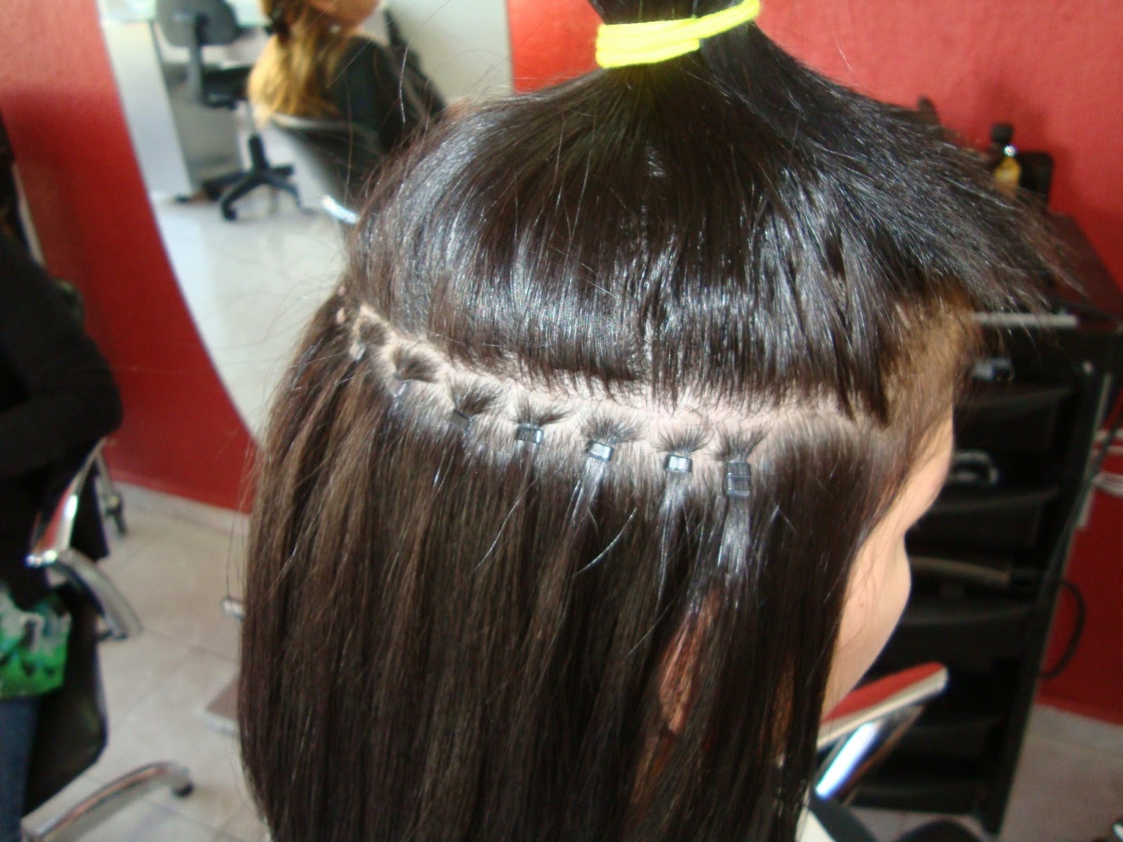 EVA HAIR SALON Extensiones paso a paso