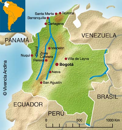 Regiones Geográficas de Colombia