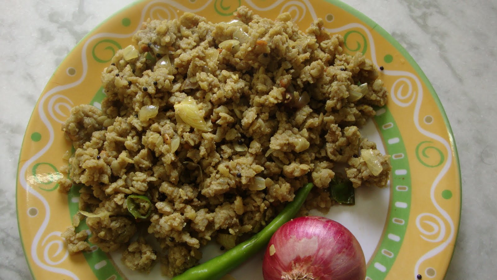 Onion Aval Upma Subbus Kitchen